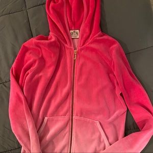 Juicy Couture Ombré zip up